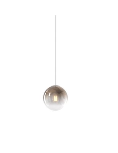 Top Light 1194/20-BR Big Eclipse sospensione solo cavo e vetro bronzo 20cm