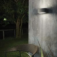 Ideal Lux 163536 Andromeda AP1 Outdoor wall lamp Coffee