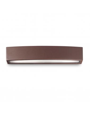 Ideal Lux 163550 Andromeda AP2 Lampada da parete per esterni Caffè