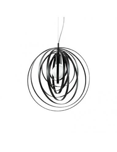 Ideal Lux 114262 Disco SP1 Suspension Lamp Black