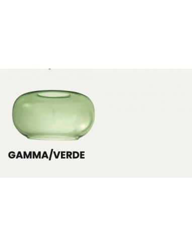 Ondaluce GAMMA/VERDE Vetro sospensione singola NINA