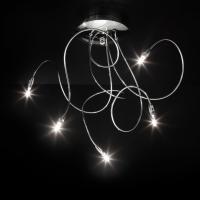 Metal Lux 130.105.65 Free Spirit Pendant chandelier 5 lights Glass