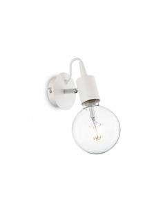 Ideal Lux 138374 Edison AP1 Lampada da parete bianco