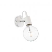 Ideal Lux 138374 Edison AP1 Lampada da parete bianco