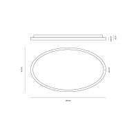 Vivida International 0095.21.NE DIM WN LIFERING Ceiling light LED Black