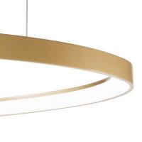 Ideal Lux 247243 GEMINI SPD042 ON-OFF LED pendant lamp Brass