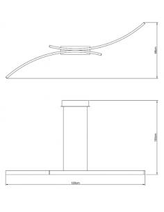 VIVIDA INTERNATIONAL 0097.30.BI WN White LED suspension lamp 2