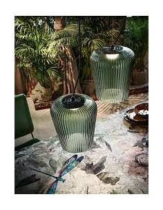 Giarnieri PLISSE' S-ELC Lampada sospensione vetro piccolo