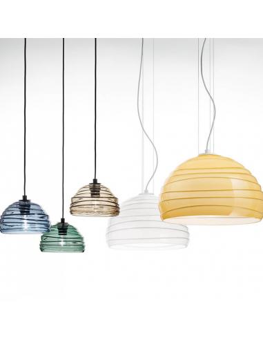 Giarnieri ASTER S ES Small glass pendant lamp