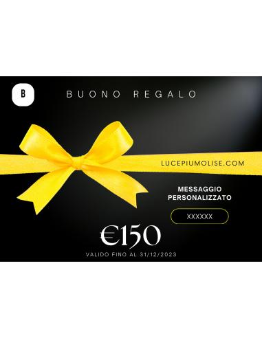 Luce Più Buono Regalo 150€ Lampade