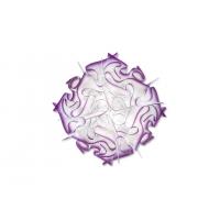 Slamp VEL78PLF0002H Veli Wall/Ceiling Lamp Plum