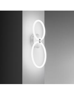 Gea Luce BERTA P/P White LED wall lamp satin white