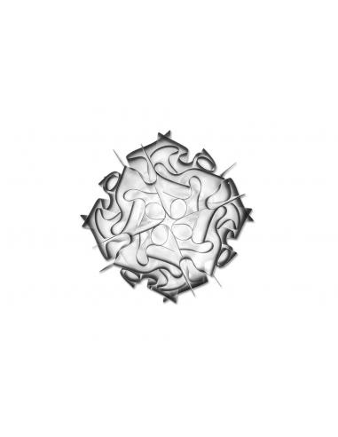 Slamp VEL78PLF0002N Veli Medium Ceiling/Wall Lamp Charcoal
