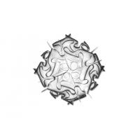 Slamp VEL78PLF0002N Veli Medium Lampada da Soffitto/Parete Charcoal