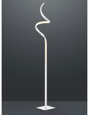 Lampada da terra da interno bianco caldo