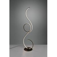 Trio Lighting 423410132 JIVE Lampada terra LED acciaio Nero opaco