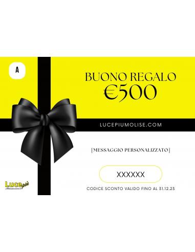Luce Più Buono Regalo 500€ Lampade