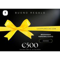 Luce Più Buono Regalo 500€ Lampade