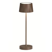 Ondaluce LT.MACAO/CORTEN LED Touch Corten table lamp