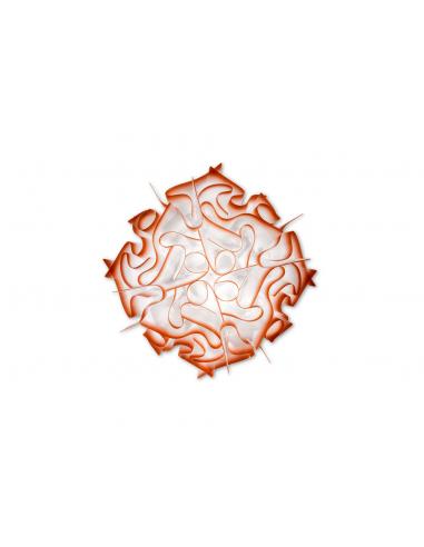 Slamp VEL78PLF0002R Veli Medium Wall/Ceiling Lamp Chilli