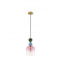 Nova Luce 9009234 MURANO Lampadario a sospensione Vetro multicolor