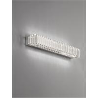 Nova Luce 9333064 Aurelia Chrome Crystal LED Wall lamp