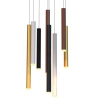Mantra 8082 CALA Pendant chandelier with 8 multicolor tubular led lights