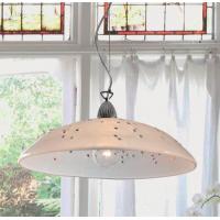 Padana Lampadari 282/SM Miriam Lampadario a sospensione Classico Vetro Bianco 40cm