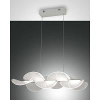 Fabas 3626-46-102 Sylvie Pendant Chandelier Dimmable LED White