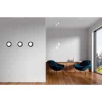 Vivida Plus PLS002.20.TI Bottone Wall Lamp Titanium grey
