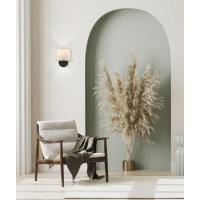 ACB A8202080N Stilo Lampada da parete nero con paralume