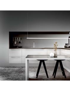 Ideal Lux 258898 Yoko LED tubolar pendant lamp white 2