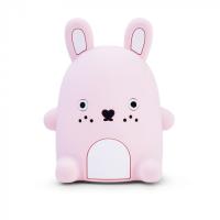 Noodoll Light09 Ricecarrot lucina da notte lampada morbida rosa