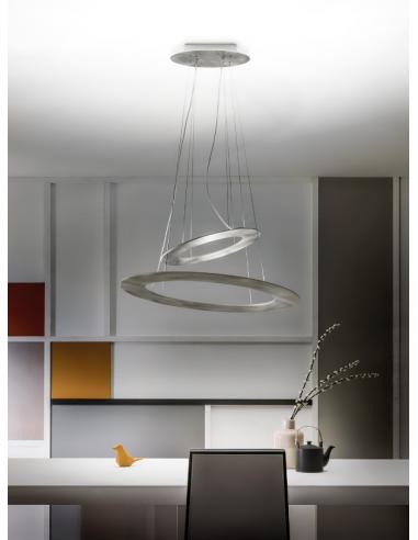 Giarnieri DROP.S2.AA LED DIM Pendant Chandelier antique steel