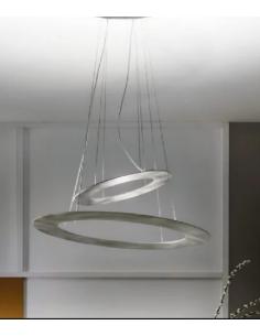 Giarnieri DROP.S2.MINI.AA LED suspension chandelier DIM Antique steel