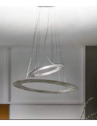 Giarnieri DROP.S2.MINI.AA LED suspension chandelier DIM Antique steel