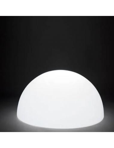 Kloris KSMOL070 Baby Moon Lampada da terra per esterni Ø70cm Bianco