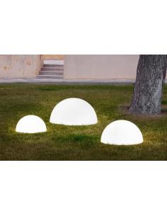 Kloris KSMOL070 Baby Moon Lampada da terra per esterni Ø70cm Bianco 2