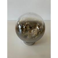 Top Light 1184CR/P-BR Eclipse abat-jour bronze glass sphere and chrome base