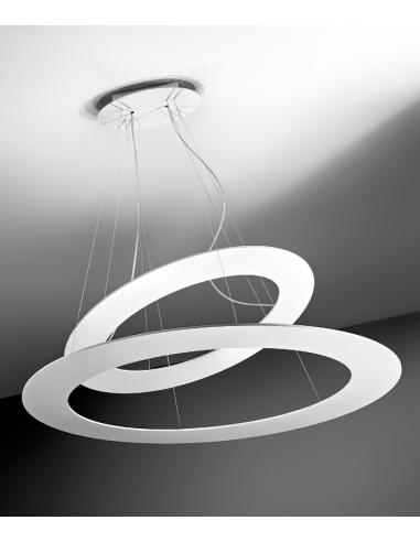 Giarnieri DROP.S2.MINI.B Lampadario a sospensione LED DIM Bianco opaco