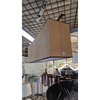 Murano Luce Light 4 SORE9009 Suspension Lamp rectangular lampshade tobacco