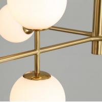 ACB C382082O DORIS Lampadario a sospensione 95 cm oro e bianco