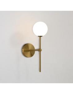 ACB A38201O Doris Wall lamp gold thin structure and glass sphere