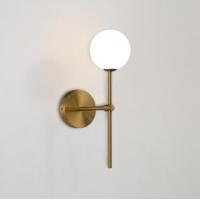 ACB A38201O Doris Wall lamp gold thin structure and glass sphere
