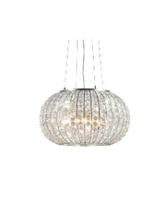Ideal Lux 044200 Calypso SP5 Pendant chandelier 5 lights crystal