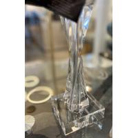 Luce Più DB412 Table lamp h 50 cm in crystal and black lampshade