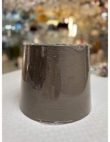 Luce Più DBL IMPERO36 Paralume in velluto Diam.36 cm Marrone