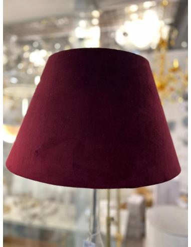 Luce Più DBL IMPERO50 Velvet lampshade Diam.50 cm Bordeaux