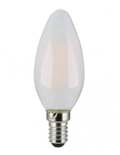 Luce Più FLOLE14SOBC Semi-opaque LED olive bulb E14 6W 3000K 35x98mm