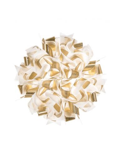 Slamp VELCM00WHG00000000EU Veli Aurea Wall lamp Medium White/Gold